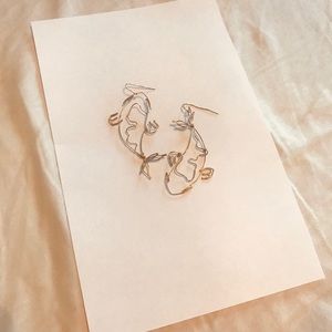 Handmade Koi earrings